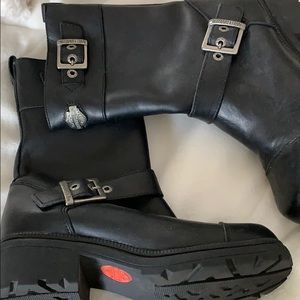 Harley Davidson boots!